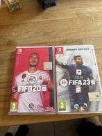 Switch spel fifa 23 en fifa 20, Ophalen, Zo goed als nieuw, Sport, 3 spelers of meer