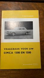 Simca 1300-1500 vraagbaak nieuw, Ophalen of Verzenden