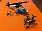 Lego city 60207 politie helikopter en drone, Ophalen, Zo goed als nieuw, Complete set, Lego