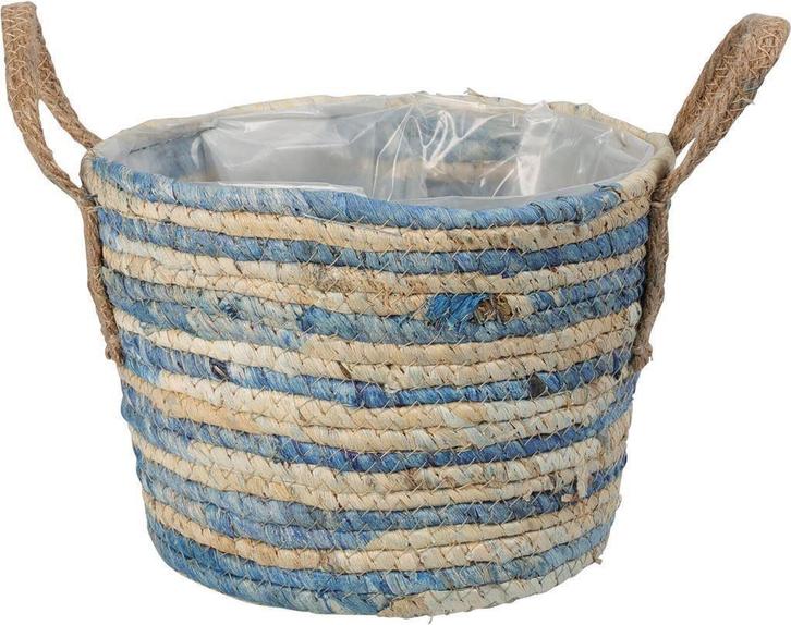 Kleine sisal mand, Huis en Inrichting, Woonaccessoires | Schalen en Manden, Nieuw, Rond, Riet, Ophalen of Verzenden