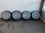 Audi R8 v10+ winterset 20 inch zilver, Ophalen, Gebruikt, 295 mm, Banden en Velgen