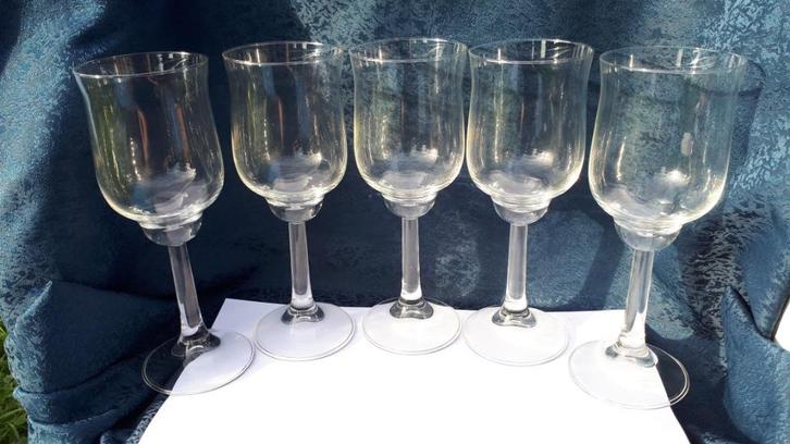 ZGAN 3x glazen port wijn portglas wijnglas cocktail longdrin, Huis en Inrichting, Keuken | Servies, Zo goed als nieuw, Glas of Glazen