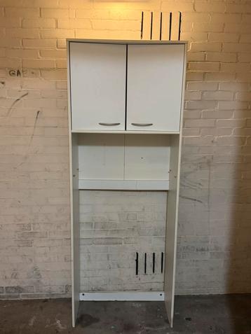 Badkamerkast voor boven de wasmachine