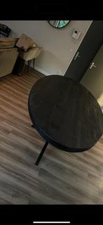 Eettafel met 4 stoelen - Mooie set!, Ophalen, Gebruikt, 100 tot 150 cm, Eikenhout