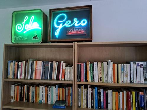 Unieke set jaren '50 Neon (glas) toonbank reclame Gero /Sola, Verzamelen, Retro, Huis en Inrichting, Ophalen of Verzenden