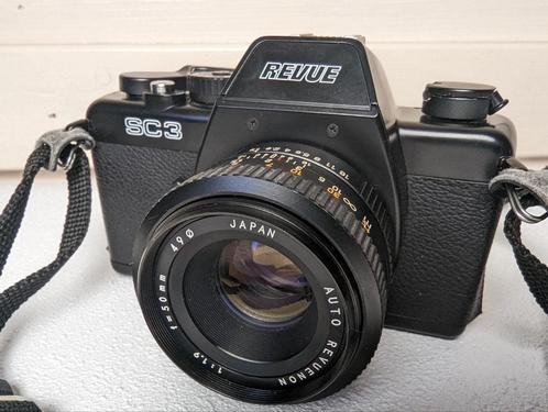 Revue SC3 - Camera, Audio, Tv en Foto, Fotocamera's Analoog, Zo goed als nieuw, Spiegelreflex, Pentax, Ophalen of Verzenden