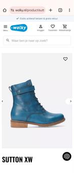Nieuw Wolky Sutton XW blauw maat 38 veterboot met rits, Kleding | Dames, Schoenen, Wolky, Blauw, Lage of Enkellaarzen, Nieuw