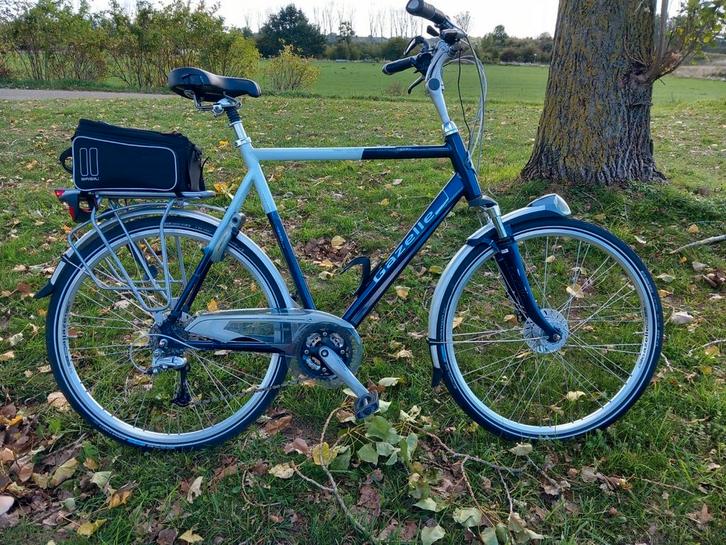 Gazelle Medeo Excellent heren tourfiets, Fietsen en Brommers, Fietsen | Heren | Herenfietsen, Gebruikt, Gazelle, 65 cm of meer