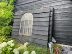 2x Tuinpaneel met gietijzer raamwerk, Ophalen, Minder dan 3 meter, Hout, 1 tot 2 meter