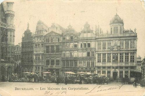 (381-238-009) Bruxelles Les Maisons des Corporations, Verzamelen, Ansichtkaarten | Buitenland, Overig Europa, Verzenden