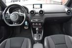 Audi A1 Sportback 1.0 TFSI 2x S-line afgevlakt stuur, Navi A, Auto's, Euro 6, 580 kg, Blauw, Leder en Stof