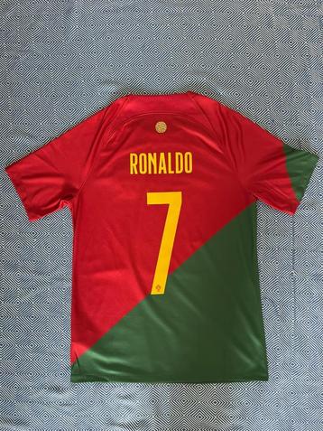 Portugal 2022 Voetbalshirt (#7 Ronaldo) beschikbaar voor biedingen
