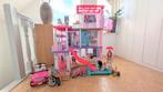 Groot Barbiehuis met extra toebehoren, Ophalen, Zo goed als nieuw, Jongen of Meisje