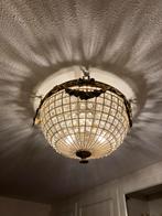 Zak plafoniere kristal, Huis en Inrichting, Lampen | Kroonluchters, Ophalen of Verzenden, Zo goed als nieuw