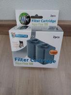 Super-Fish filter cartridge. Aqua-Flow 100.  (4 stuks), Dieren en Toebehoren, Vissen | Aquaria en Toebehoren, Ophalen, Nieuw, Filter of Co2