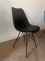 6 eetkamerstoelen kunstleer, Huis en Inrichting, Stoelen, Ophalen, Zo goed als nieuw, Zwart, Vijf, Zes of meer stoelen