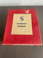 Vintage Landkaart Stempels Gelderland aardrijkskunde, Ophalen of Verzenden, Aardrijkskunde
