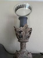 Set van 2 kandelaars, Huis en Inrichting, Woonaccessoires | Kandelaars en Kaarsen, Ophalen, Gebruikt, Overige materialen, Minder dan 25 cm