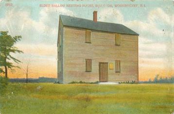 (701-449-011) Woonsocket RI Elder Ballou Meeting House beschikbaar voor biedingen