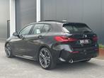 BMW 1-serie 118i M PACK 2022 FULL PANO NAVI CAMERA CLIMATE C, 136 pk, Gebruikt, 1295 kg, Zwart