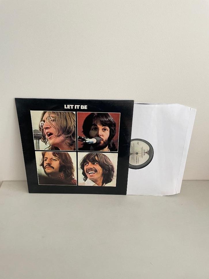 Beatles - Let it be, vintage vinyl black, Cd's en Dvd's, Vinyl | Pop, Gebruikt, 1960 tot 1980, 12 inch, Ophalen of Verzenden