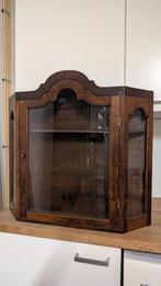 Vintage houten pronkkastje, Ophalen, 50 tot 100 cm, Zo goed als nieuw, Minder dan 100 cm