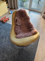 Vintage fauteuil geel, Huis en Inrichting, Stoelen, Ophalen, Gebruikt, Overige kleuren, Eén