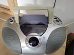draagbare radio met cd en cassettedeck en boekje grundig, Audio, Tv en Foto, Cd-spelers, Ophalen of Verzenden, Overige merken
