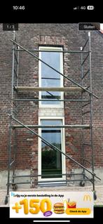 Rolsteiger te koop, werkhoogte tot 6 m, Ophalen of Verzenden, Gebruikt, Gevelsteiger, 5 meter of hoger