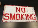 Wand bord no smoking, Antiek en Kunst, Antiek | Emaille, Ophalen