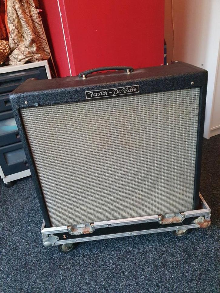 Fender deville 4x10 USA, Muziek en Instrumenten, Versterkers | Bas en Gitaar, Ophalen of Verzenden