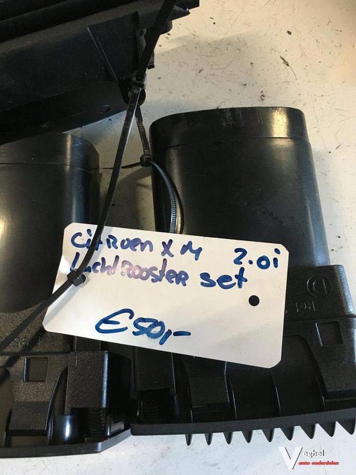 Citroen XM 2.0 Benzine 1993  Luchtrooster set Midden , Links, Auto-onderdelen, Dashboard en Schakelaars, Gebruikt, Ophalen of Verzenden