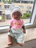 Baby Born bruine pop met onder andere mooie slaapzak, Ophalen of Verzenden, Gebruikt, Babypop