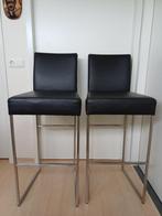 Barkrukken - Cheers- Bert Plantagie, Huis en Inrichting, Barkrukken, Ophalen, Met voetsteun, 60 tot 90 cm, Leer