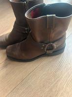 Harley davidson motorlaarzen donkerbruin mt 44, Ophalen of Verzenden, Zo goed als nieuw, Bruin, Boots