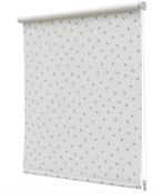 Nieuw Verduisterend Sterren Rolgordijn Wit/Grijs 60x190 cm, Nieuw, Grijs, 150 tot 200 cm, 50 tot 100 cm