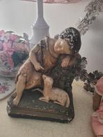 Antiek groot St Janneke beeld