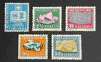 ZWITSERLAND - nrs. 731 t/m 735 - 1961, Postzegels en Munten, Verzenden, Gestempeld