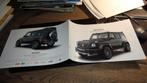 Folder  BRABUS  ,  MERCEDES  G KLASSE  (W 463 A), Verzenden, Nieuw, Mercedes