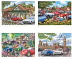 House of Puzzles - Nice Day for a Drive - 4x500 stukjes, Ophalen of Verzenden, 500 t/m 1500 stukjes, Nieuw, Legpuzzel