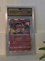 Pokémon Graded card - Charizard holo 013 - Pokémon - GG 10, Ophalen of Verzenden, Zo goed als nieuw