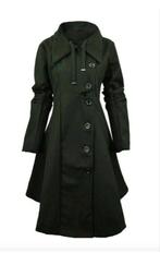 Mooie gevoerde groene jas maat S. Nieuw. Okselmaat 48 cm., Ophalen of Verzenden, Nieuw, Maat 38/40 (M), Groen