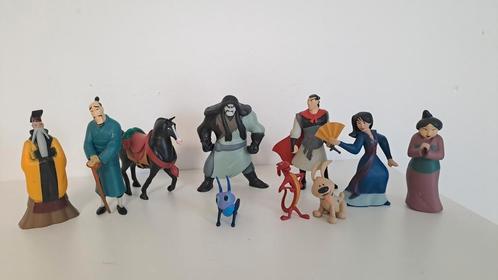 Mulan Disney poppetjes, Verzamelen, Poppetjes en Figuurtjes, Zo goed als nieuw, Ophalen of Verzenden