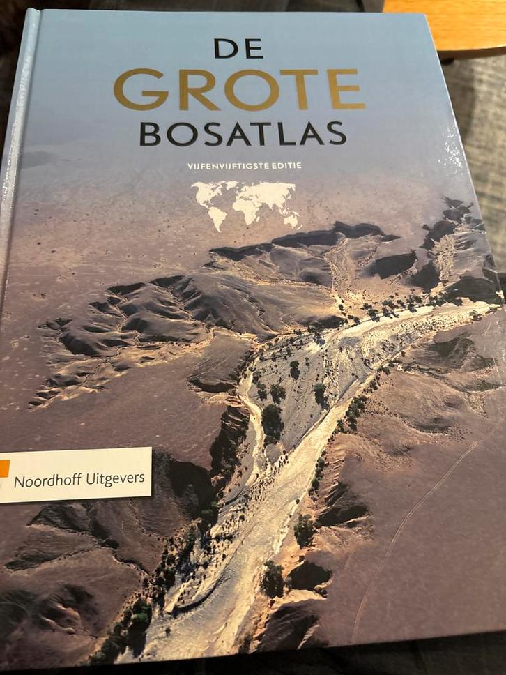 De Grote Bosatlas, Boeken, Atlassen en Landkaarten, Zo goed als nieuw, Bosatlas, Wereld, 2000 tot heden, Ophalen of Verzenden