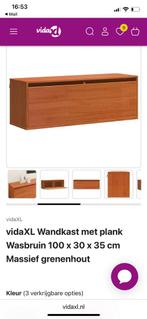 Vida xl wandkast nieuw in verpakking, Huis en Inrichting, Ophalen, Nieuw, 50 tot 100 cm, Grenenhout