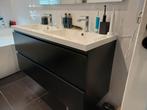 Badkamermeubel nieuw in de doos zonder bovenblad, Huis en Inrichting, Keuken | Complete keukens, Ophalen, Overige materialen, Zwart