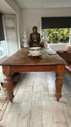 Tafel hardhout kersen hout keukentafel eetkamertafel, Huis en Inrichting, Tafels | Eettafels, Ophalen, 200 cm of meer, 50 tot 100 cm