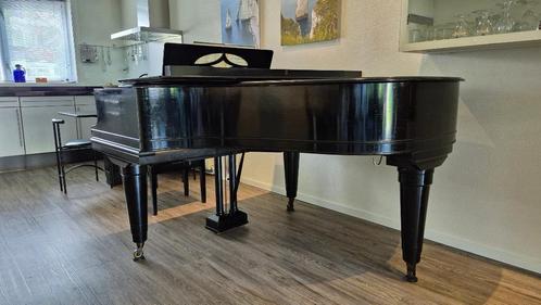 Grotrian Steinweg vleugel, Muziek en Instrumenten, Piano's, Gebruikt, Vleugel, Zwart, Ophalen