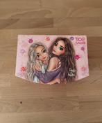 TOPModel sieradendoosje, Ophalen of Verzenden, Zo goed als nieuw, Roze, Met spiegeltje(s)