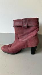 Wijnrode laarzen LE BALLON 39, Lage of Enkellaarzen, Ophalen of Verzenden, Le ballon, Gedragen